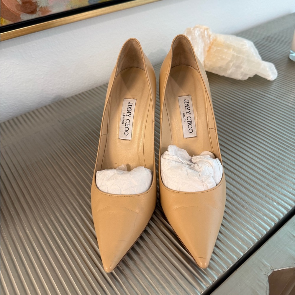 Jimmy Choo Women's Tan Pumps